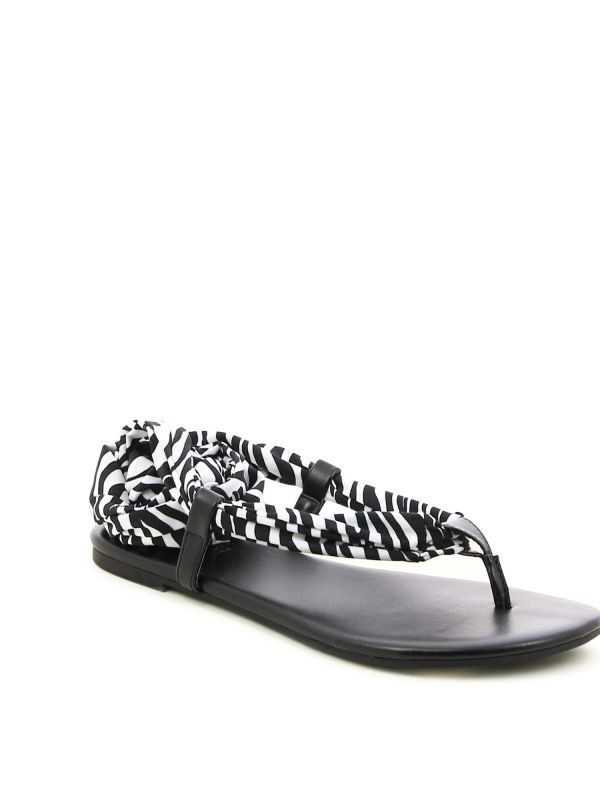 סנדלי אצבע עם קשר אחורי