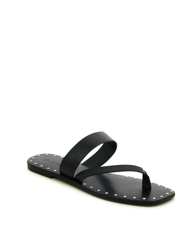 Violet כפכפי אצבע עם ניטים