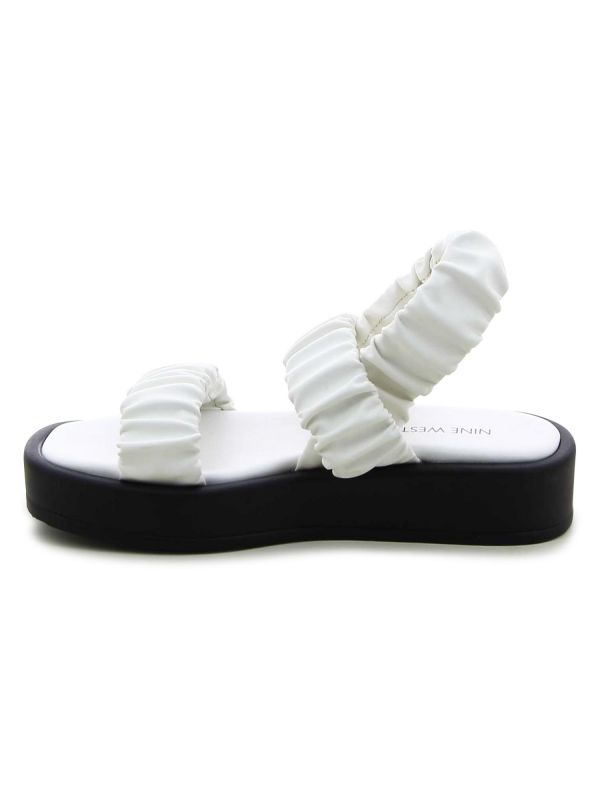 סנדלי פלטפורמה עם רצועות מכווצות NETA