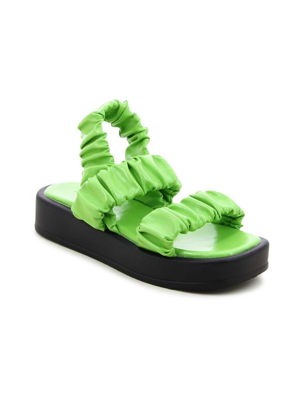 סנדלי פלטפורמה עם רצועות מכווצות NETA