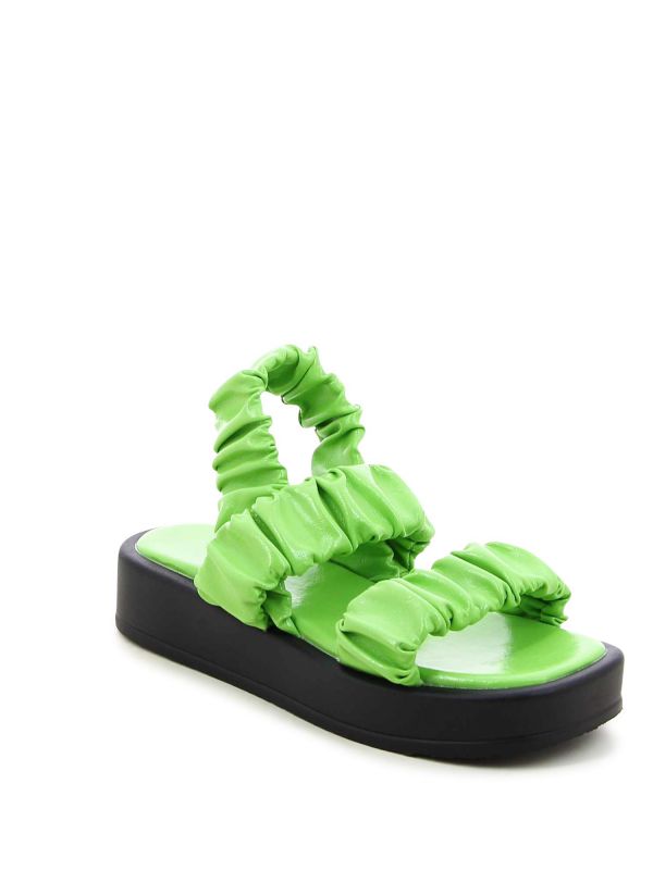 סנדלי פלטפורמה עם רצועות מכווצות NETA