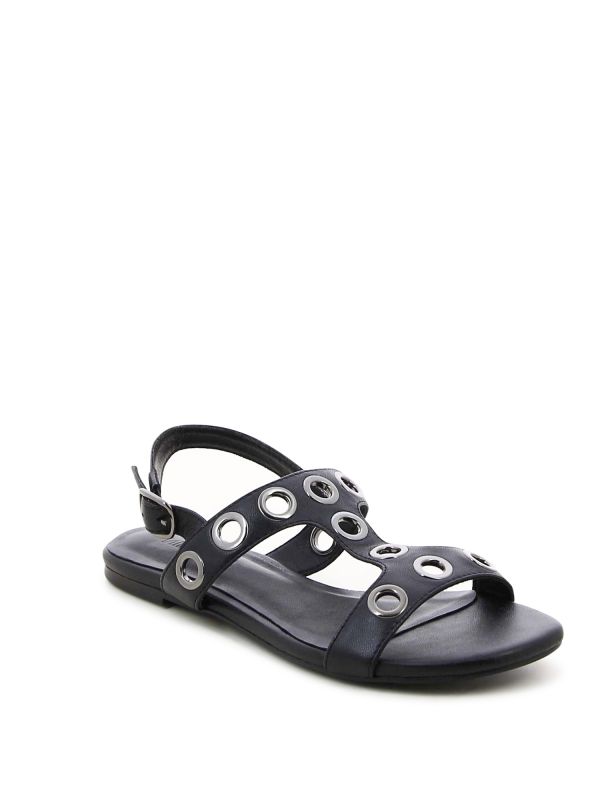 סנדלים עם עיגולי ניטים מחוררים PAIGE