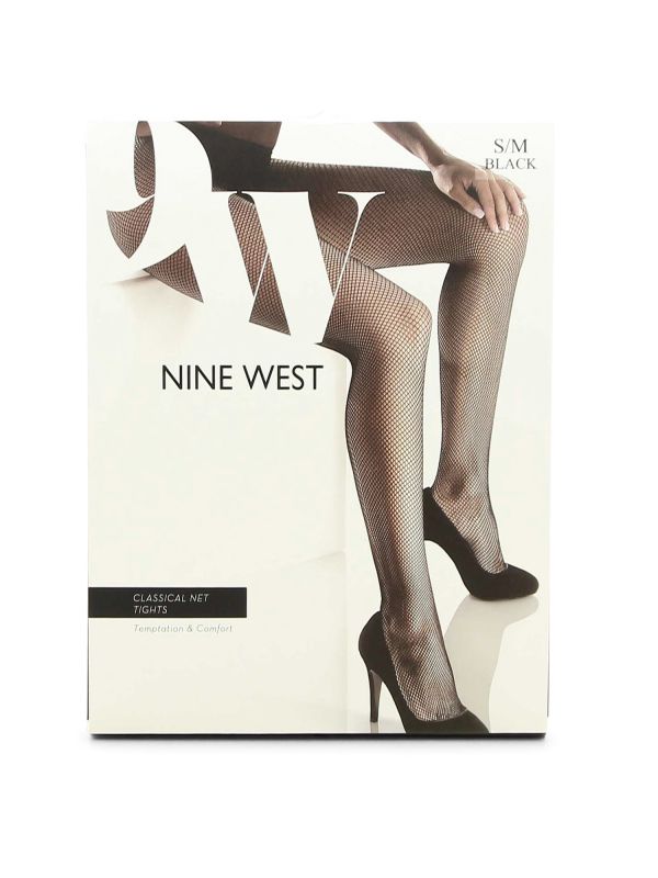 גרביוני נשים שחורים דוגמת רשת 20 דנייר