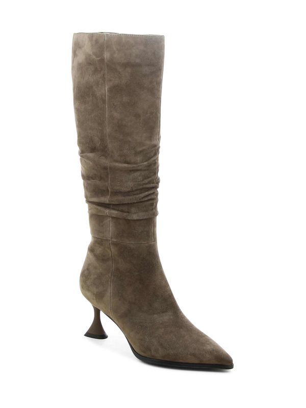 מגפי עקב עם כיווצים