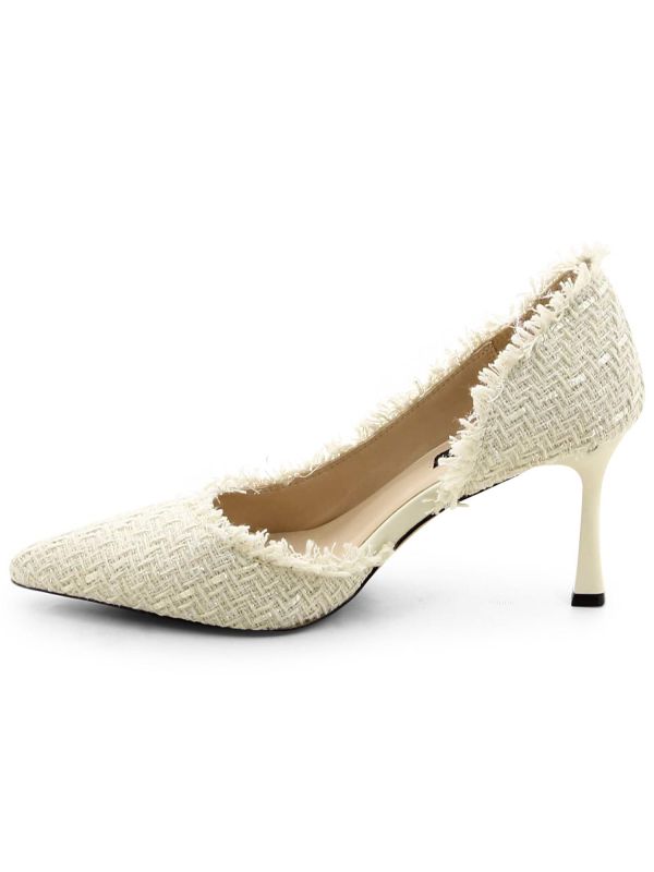 נעלי סירה מאריג בסגנון טוויד