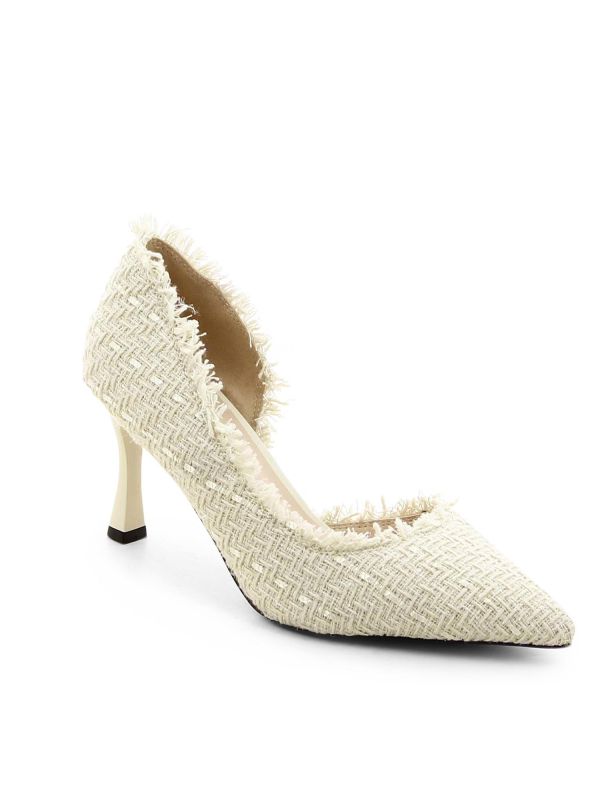 נעלי סירה מאריג בסגנון טוויד