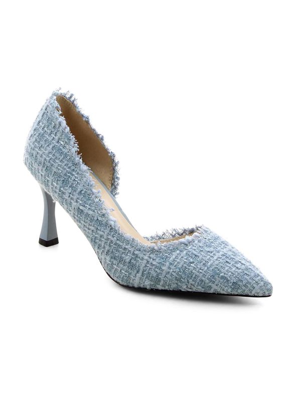 נעלי סירה מאריג בסגנון טוויד