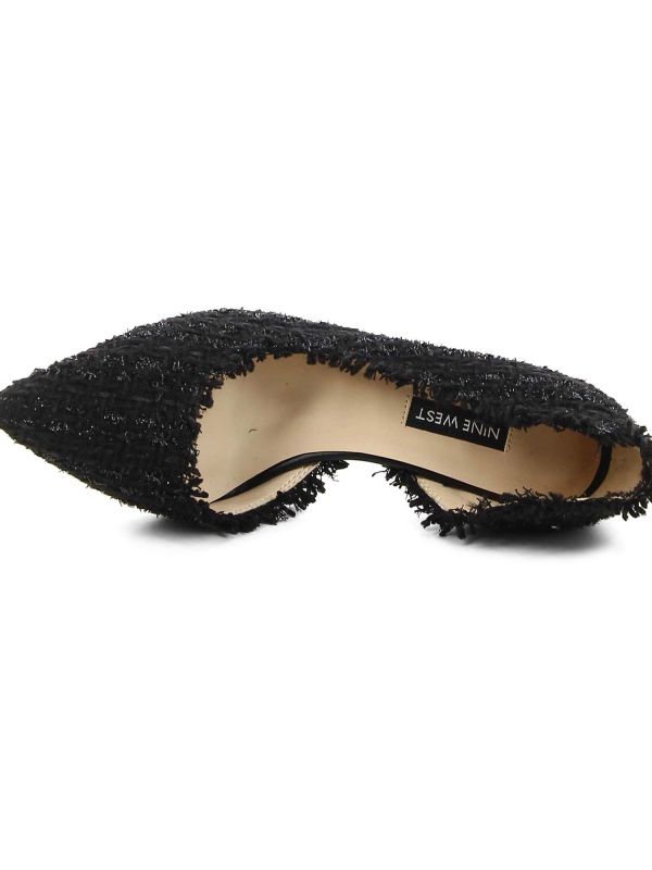 נעלי סירה מאריג בסגנון טוויד