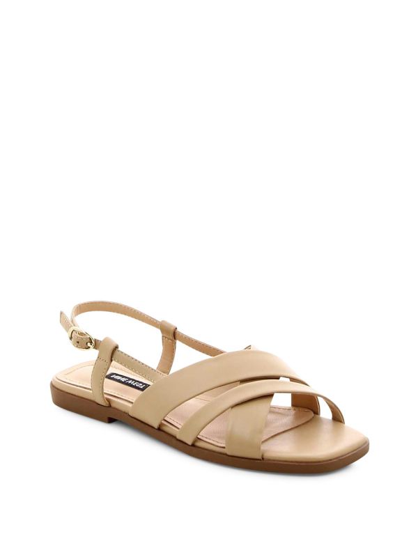 סנדלים שטוחים עם רצועות מוצלבות ROSA