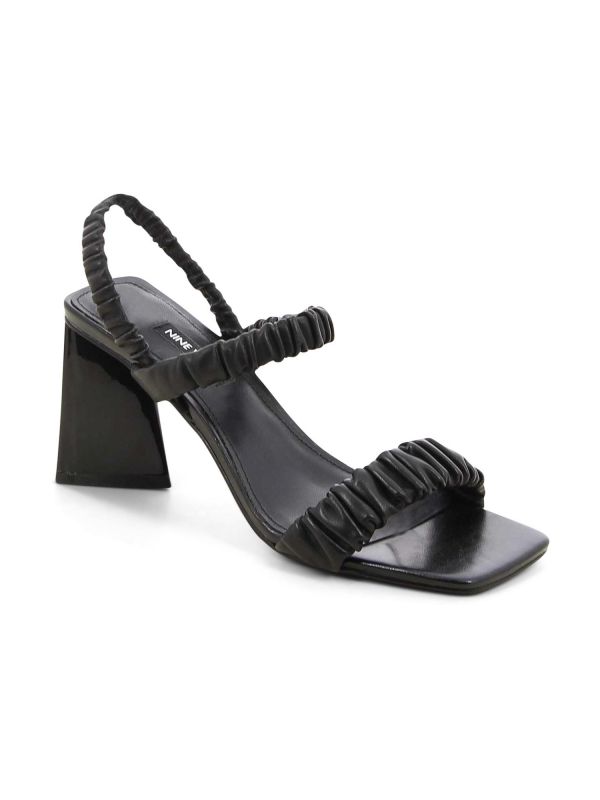 סנדלי עקב במראה מכווץ MARLEY