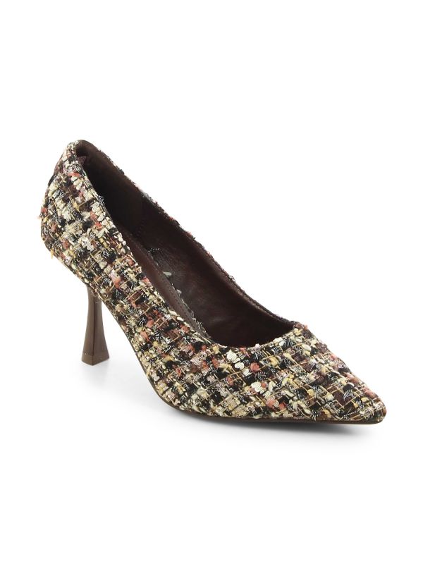 נעלי עקב טוויד ALANA