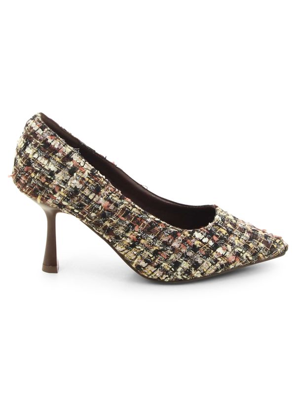 נעלי עקב טוויד ALANA