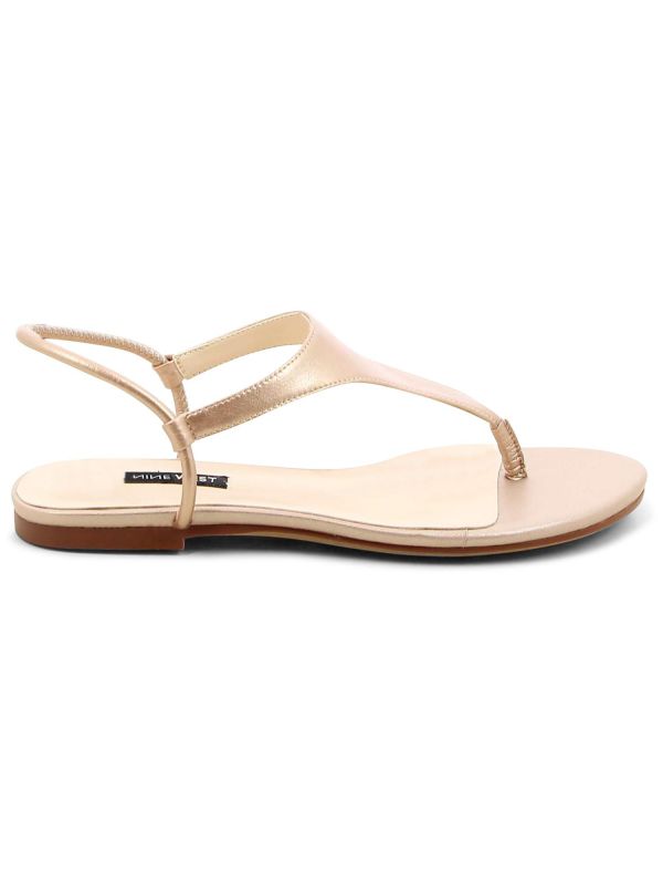 סנדלי אצבע שטוחים לנשים