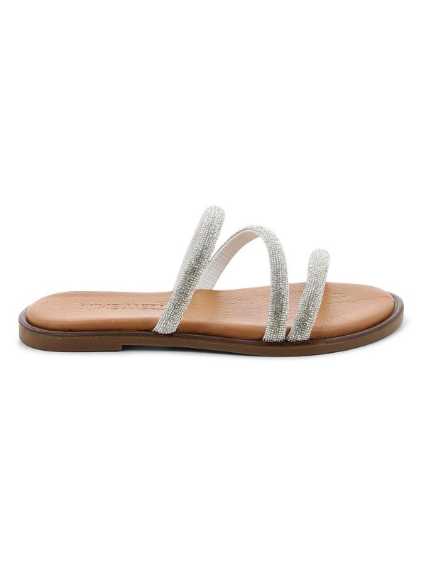 כפכפי רצועות חרוזים לנשים