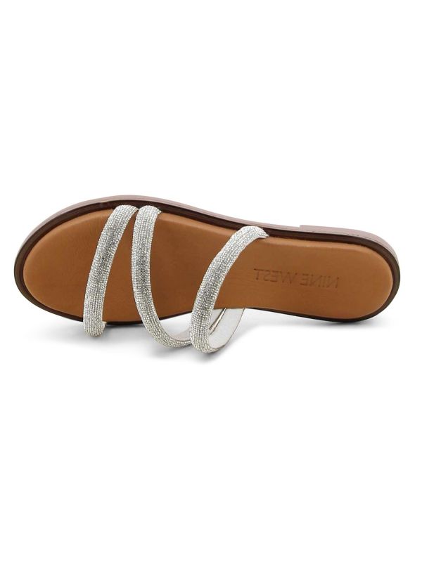 כפכפי רצועות חרוזים לנשים