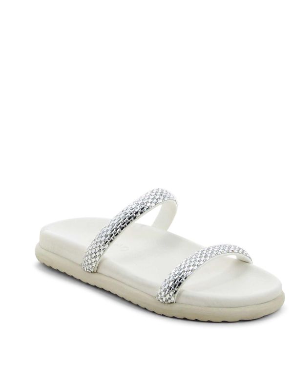 כפכפי רצועות מנצנצות לנשים