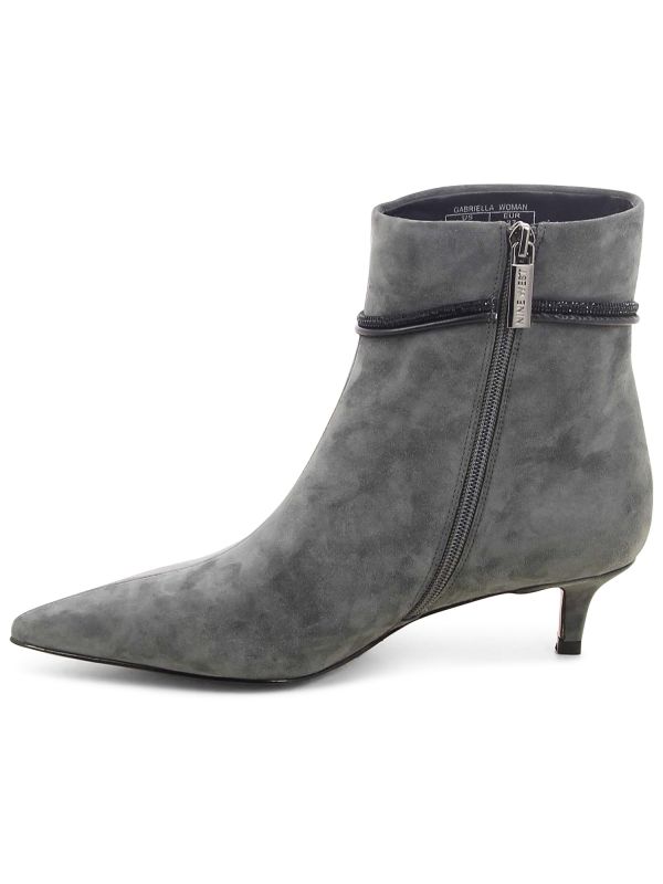 מגפוני שפיץ עם עקב קיטן לנשים