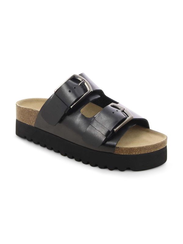 כפכפי פלטפורמה לנשים עם רצועות