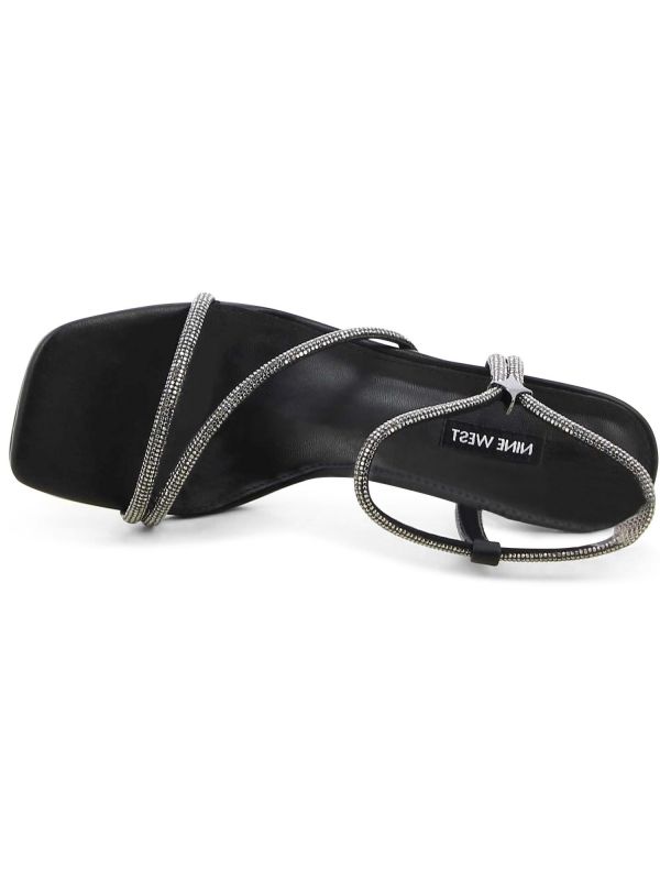 סנדלי עקב עם אבנים IRENE