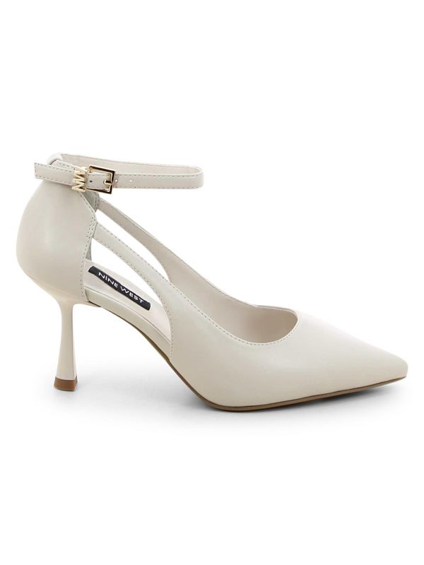 נעלי עקב מעוצבות מעור