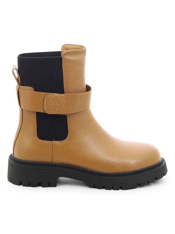 מגפוני צ’לסי עם סוליית טרקטור לנשים