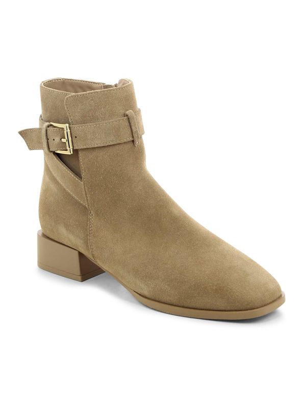 מגפונים לנשים עם אבזם מוזהב