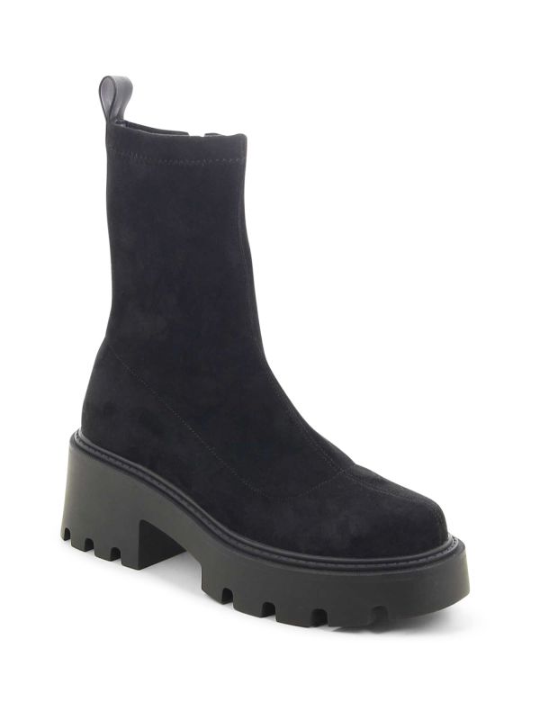 מגפוני גרב לנשים עם סוליית טרקטור