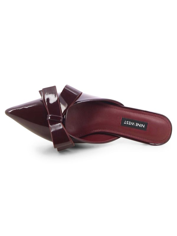 כפכפי עקב עם פפיון FRANKIE