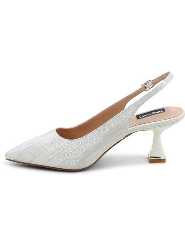 נעלי עקב סירה מטאליות לנשים