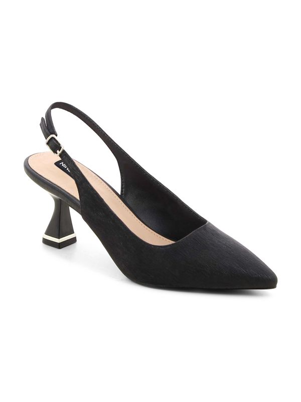 נעלי עקב סירה מטאליות לנשים