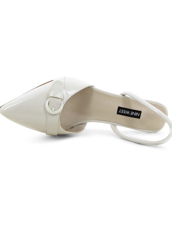 נעלי עקב פתוחות עם פפיון לנשים