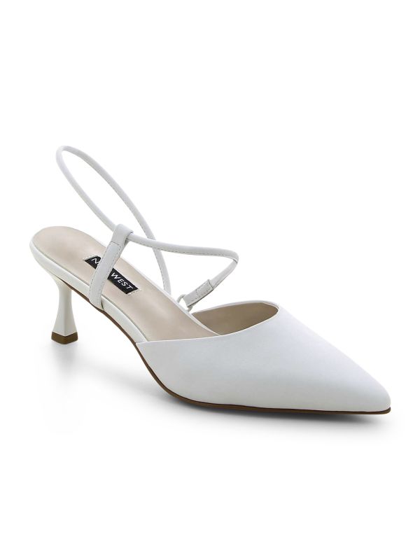 נעלי סירה עם עקב ופתח אחורי לנשים