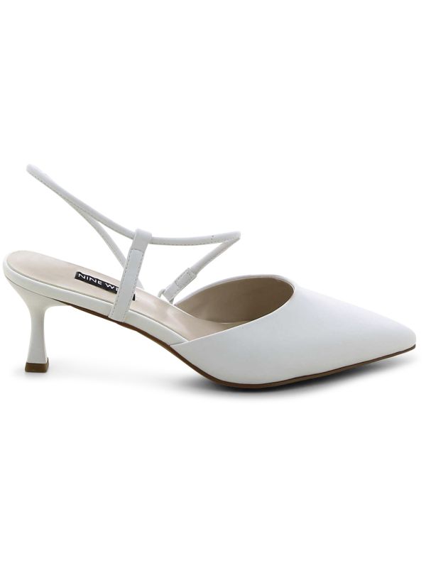 נעלי סירה עם עקב ופתח אחורי לנשים