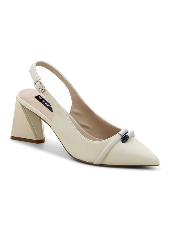 נעלי סירה עם עקב מרובע לנשים