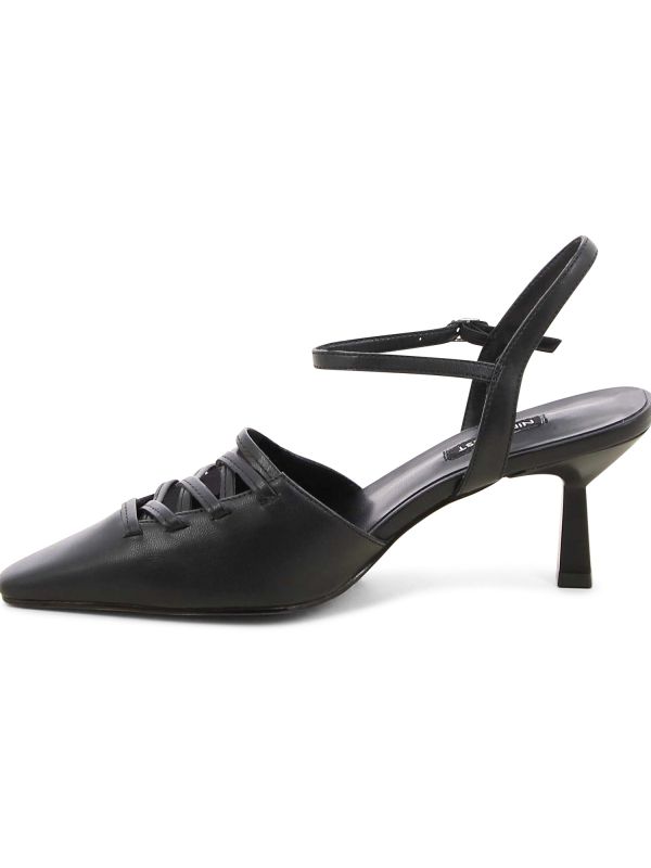 נעלי עקב עם שרוכים לנשים