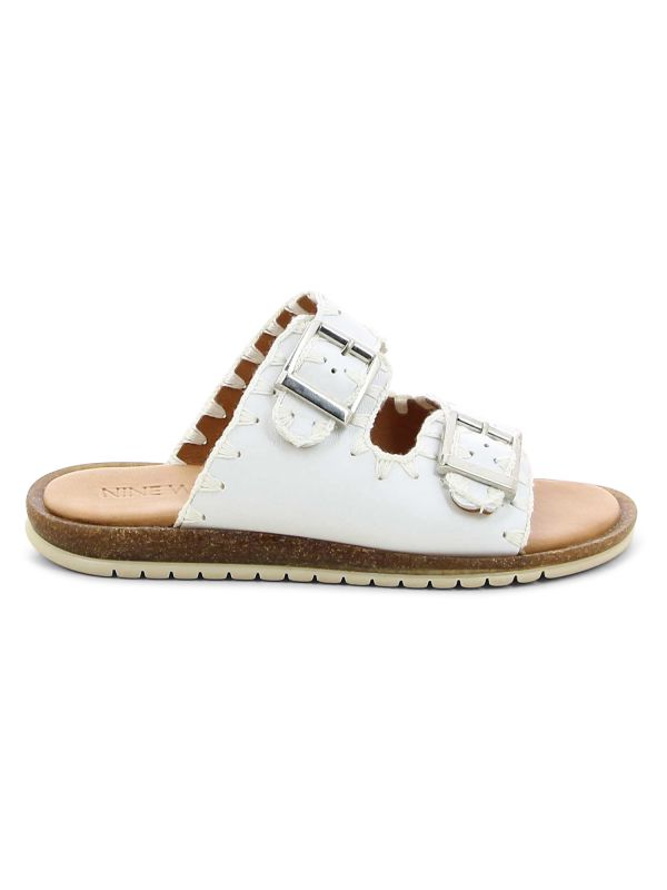 כפכפי רצועות עם רקמה לנשים