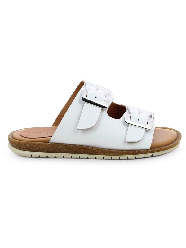 כפכפי רצועות עם אבזמים לנשים