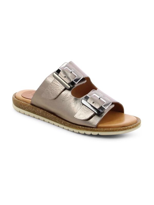 כפכפי רצועות עם אבזמים לנשים