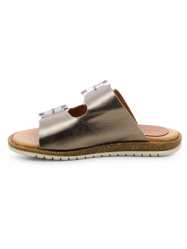 כפכפי רצועות עם אבזמים לנשים