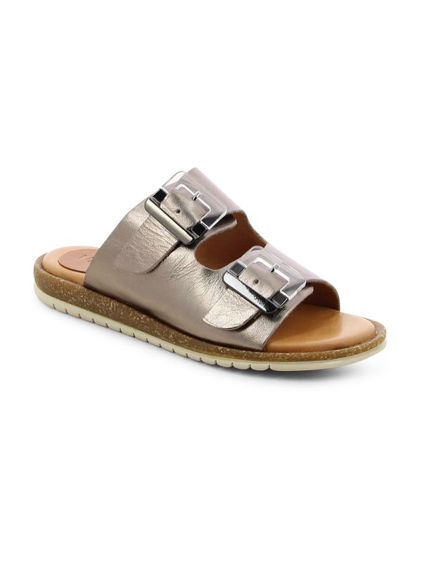 כפכפי רצועות עם אבזמים לנשים