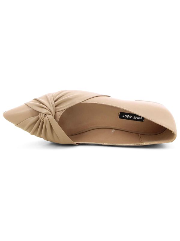 נעלי סירה שטוחות עם רצועה מוצלבת לנשים