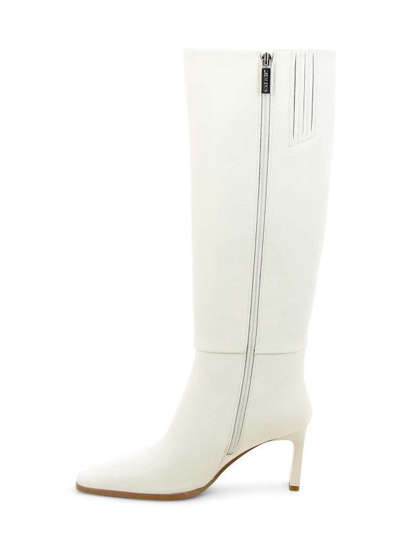 מגפי ברך עם עקב רחב לנשים