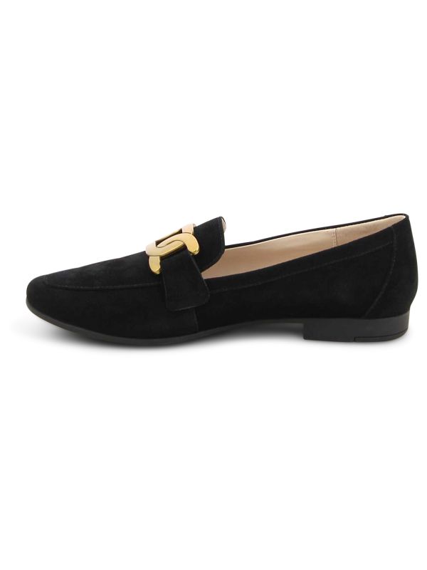 נעלי מוקסין עם אבזם לנשים