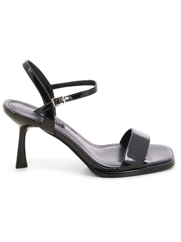 סנדלי סטילטו עם רצועות לנשים