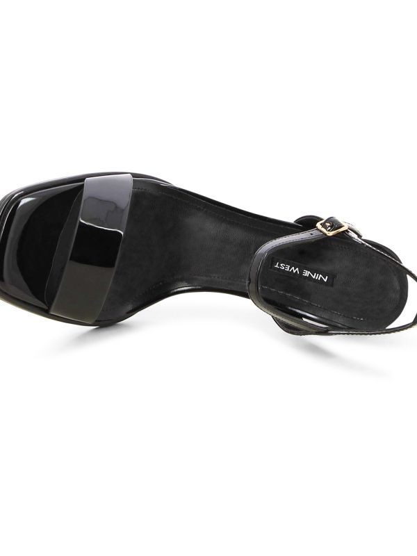 סנדלי סטילטו עם רצועות לנשים