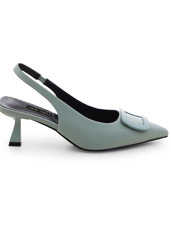 נעלי עקב סירה עם אבזם לנשים