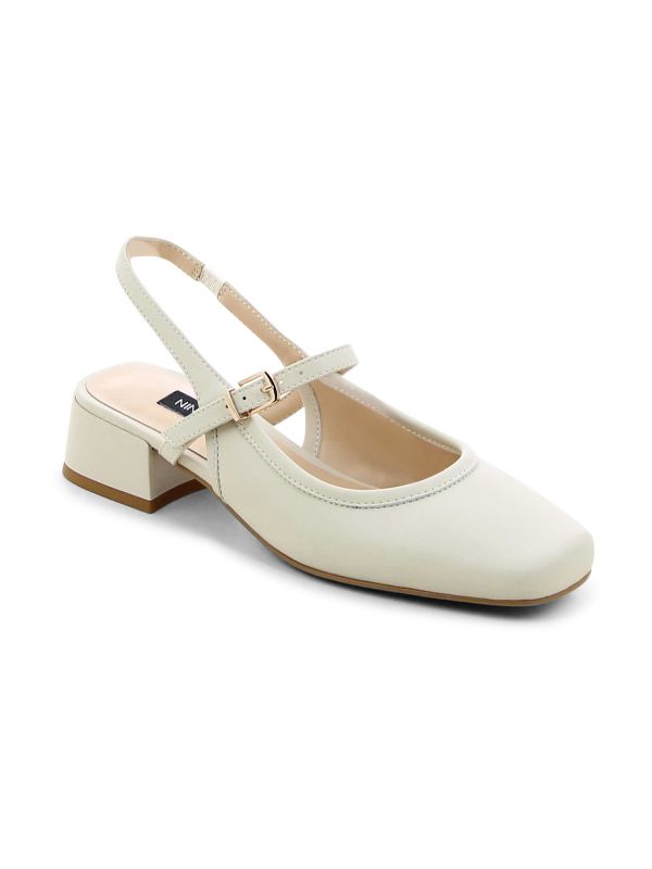 נעלי בובה לנשים עם עקב נמוך