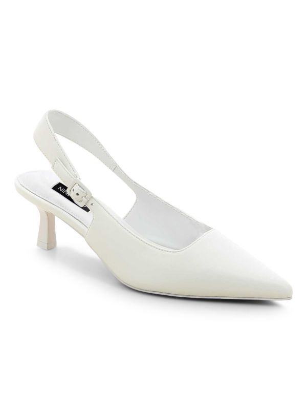 נעלי סירה עם עקב ופתח בקרסול לנשים