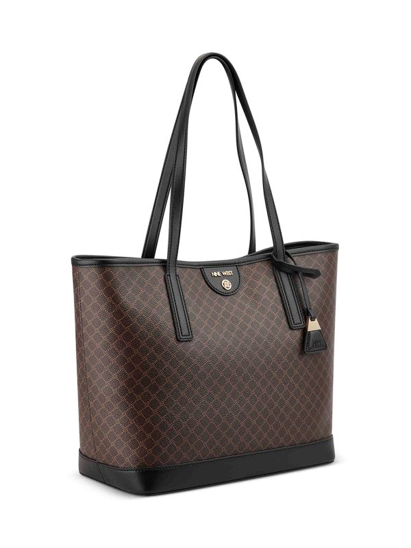 תיק נשיאה גדול עם ארנק תואם