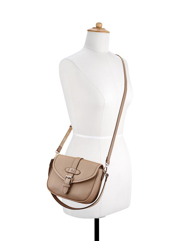 תיק מסנג’ר עם אבזם לנשים